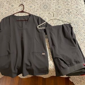 Fig scrub set- pants size large long